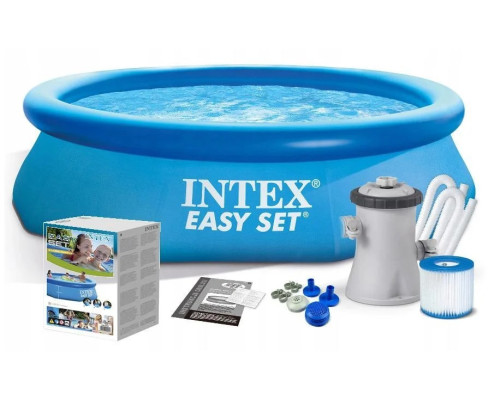 Надувной бассейн Intex EASY SET 366x76 см с фильтр-насосом 2006 л.ч, арт. 28132